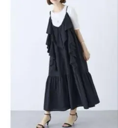 LAVEANGE 2WAY フリルキャミワンピース Mサイズのサムネイル