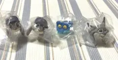 ズートピア2 ファッションリング ガチャ　パウバート .ゲイリー.ジュディ2個