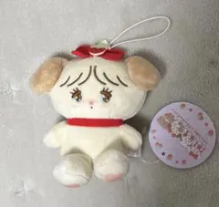 mikko characters 抱きしめおリボン いちごマスコット スフレ