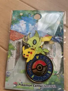 ポケモンセンター ナゴヤ限定　ロゴピンズ　ピンバッジ　名古屋　セレビィ