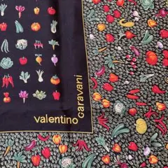 ヴァレンティノ ガラヴァーニ　Valentino スカーフ　レトロ　ビンテージのサムネイル