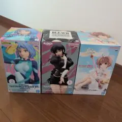 最新プライズフィギュア 3点セット 初音ミク BLEACH ヒロアカ 美少女