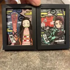 鬼滅の刃 フレーム付き禰豆子・炭治郎