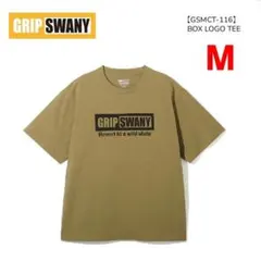 グリップスワニー ボックスロゴTシャツ オリーブ M　GSMCT-116のサムネイル