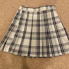 wego チェック柄ミニプリーツスカート Sのサムネイル