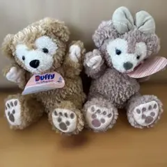 【新品・タグ付き】　ダッフィー&シェリーメイ　ハンドパペット