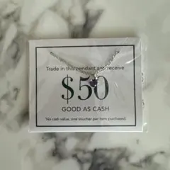 ♥︎新品♥︎定価8000円　NY パープルストーン ペンダント シルバーネックレスのサムネイル