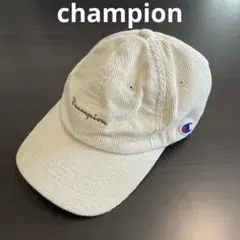 Champion コーデュロイ キャップ ベージュ 57〜59cm レディース