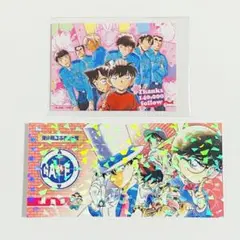 青山剛昌ふるさと館　カード　警察学校組　松田陣平　毛利蘭　コナン探偵社　工藤新一