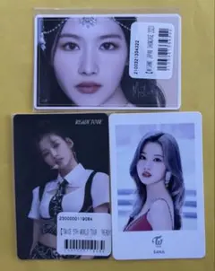 【まとめ割引あり】TWICE♡トレカ フォト カード サナ no.9