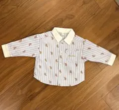 apres les cours アプレレクール　ストライプシャツ（80cm）