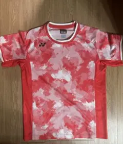 YONEX ソフトテニス　ゲームTシャツ 赤白