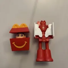 ハッピーセット ひょっこりしんちゃん　カンタム・ロボ　クレヨンしんちゃん