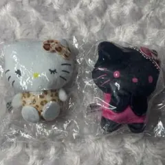 ハローキティぬいぐるみボールチェーン2