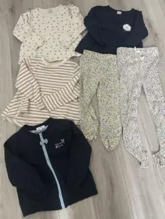 女の子110cm 長袖　まとめ売り　プティマイン