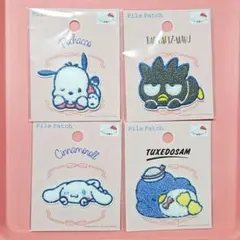 サンリオ パイルパッチ ふわふわ ワッペン シール まとめ売り