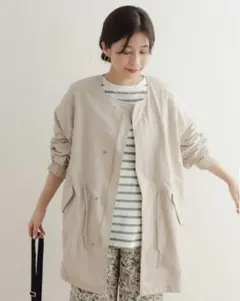 アーバンリサーチ2024年春購入⭐︎ノーカラーモッズコート