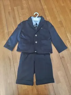 子供用フォーマル服 スーツ 5点セット 110cm ネイビー