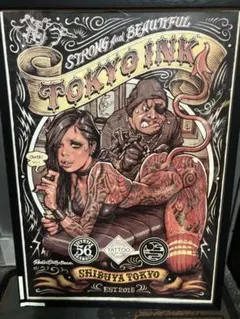 東京インク 56TATTOO ポスター　　パンヘッド　サイドバルブ