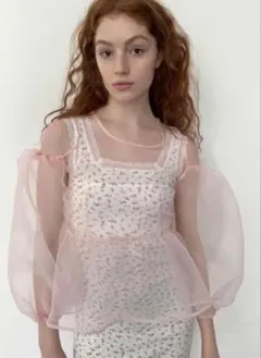 POPPY】organdy flare mini dress - メルカリ
