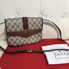 美品　付属品あり　GUCCI オールド　グッチ　シェリーライン　ショルダーバッグ