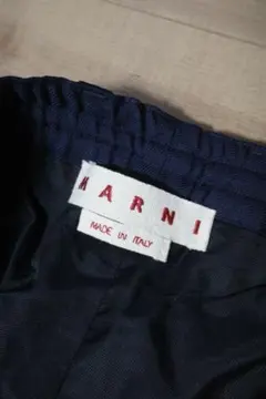 MARNI ネイビー スラックス サイズ48のサムネイル