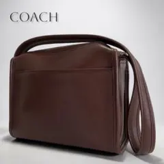COACH 極美品 オールドコーチ レザーショルダー ブラウン 9053
