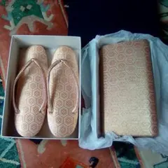 和装用草履とバッグセット 着物小物