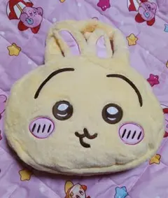 ちいかわ　うさぎ　ハンドバッグ　フェイスバッグ　ぬいぐるみバッグ　手提げバッグ