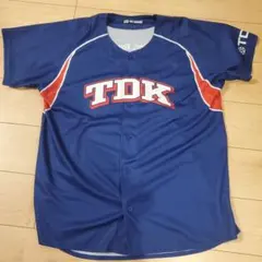 TDK 野球 ユニフォーム Oサイズ　都市対抗のサムネイル