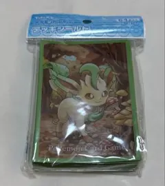 ポケモンカードゲーム デッキシールド リーフィア 64枚 中古 ブイズ