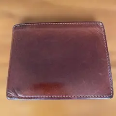 COACH 二つ折り財布 ブラウン レザーのサムネイル