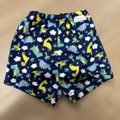 ベビー水着 恐竜柄 ネイビー　90