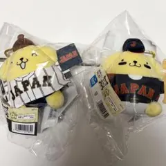 タイトーくじ　侍ジャパン✕サンリオ　ポムポムプリン　C賞、D賞　セット