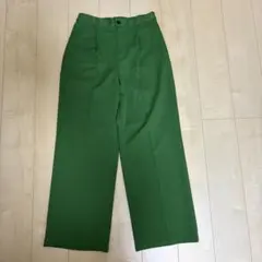 EMMA CLOTHES ワイドパンツ グリーンのサムネイル