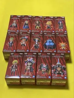 ワンピース　ワールドコレクタブルフィギュア　14点セット