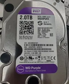WD Purple 2.0TB WD20PURX HDD