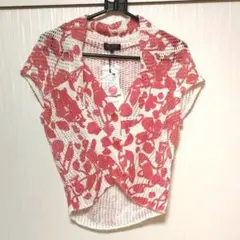 【新品】YUKI TORII　ユキトリイ　日本製半袖カーディガン　ボレロ