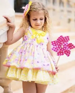 ヨーロッパブランド　ワンピース4-5Y