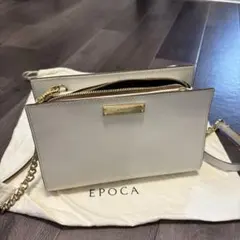 EPoca シルバー ショルダーバッグ 収納袋付きのサムネイル