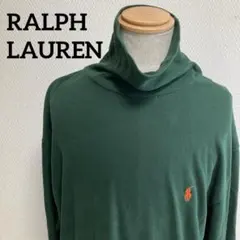 POLOby RALPH LAURENタートルネックTシャツ ダークグリーン