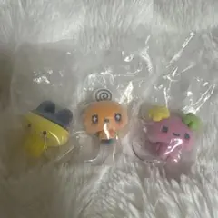 たまごっちカプセルフロッキーズ　まめっち、めめっち、ふらわっち