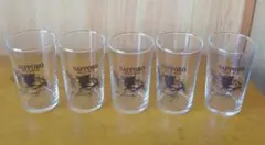 SAPPORO ビール用グラス 5個セット