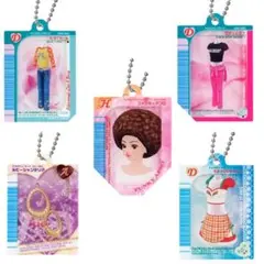 オシャレ魔女 ラブ and ベリー だれでもオシャレ♥アクリルチャーム 5個