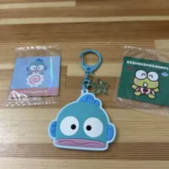 ハンギョドンミラー付きキーホルダーとハンギョドン・ケロケロケロッピシールセット
