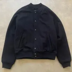 GAP ギャップ ウール混 スタジャン バーシティジャケット ネイビー メンズ