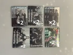 LE SSERAFIM ルセラ ウエハース シール 全員 CRAZYのサムネイル