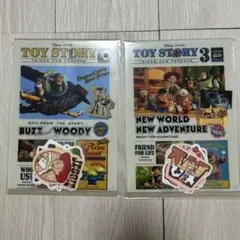 トイストーリー一番くじJ賞名場面クリアファイル&キャラクターステッカー