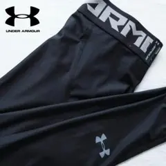 [6] アンダーアーマー ヒートギア スパッツ インナー レギンス M ロゴ
