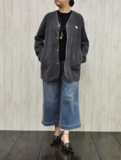 美品⭐︎日本製⭐︎DANTON ダントン　フリース　ロングコート　サイズ44 楽天市場】DANTON ダントン フリース ロングカーディガン JD